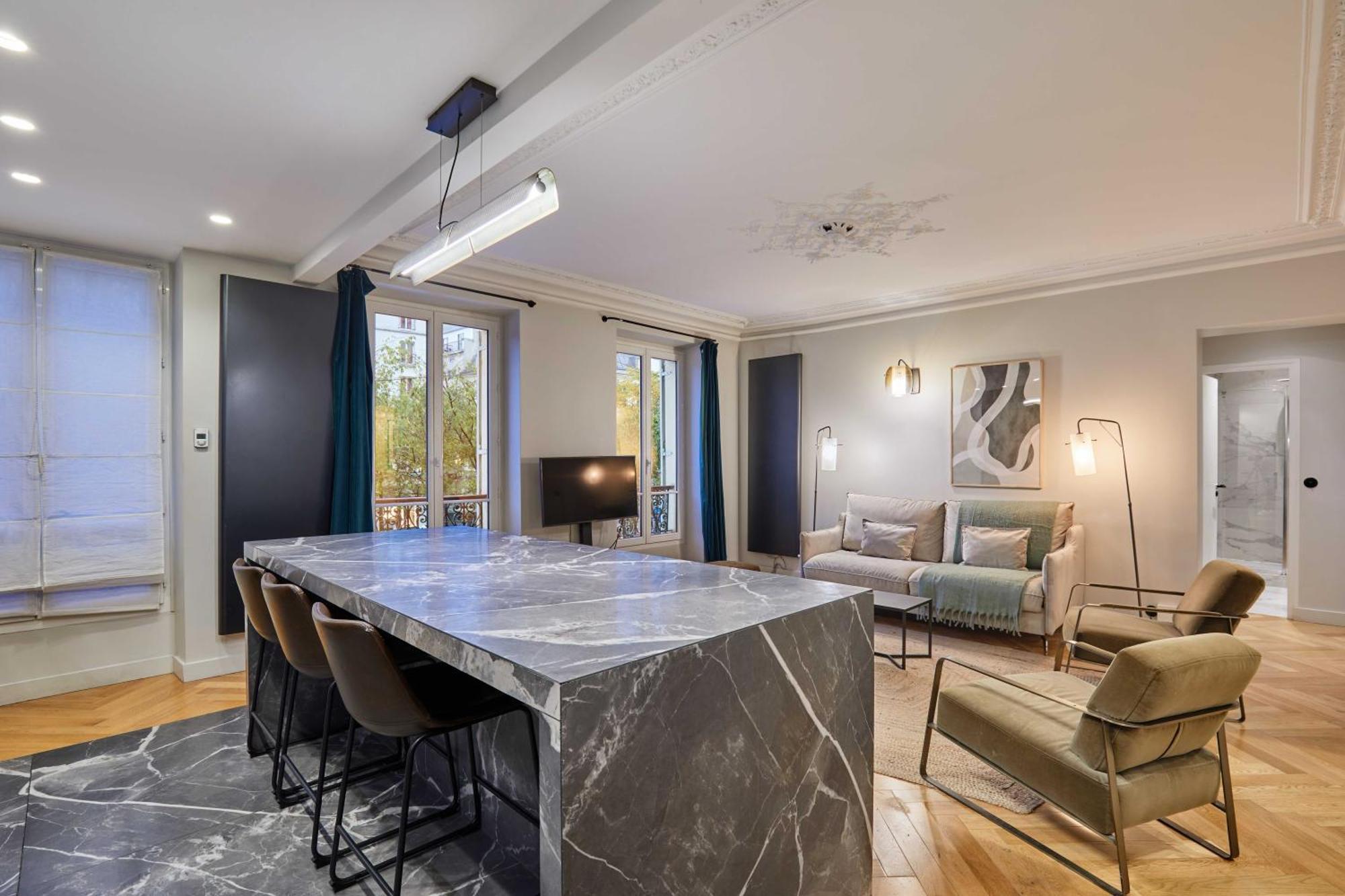 Magnificent Apartment - 3Br- 8P - Batignolles Paris Eksteriør billede