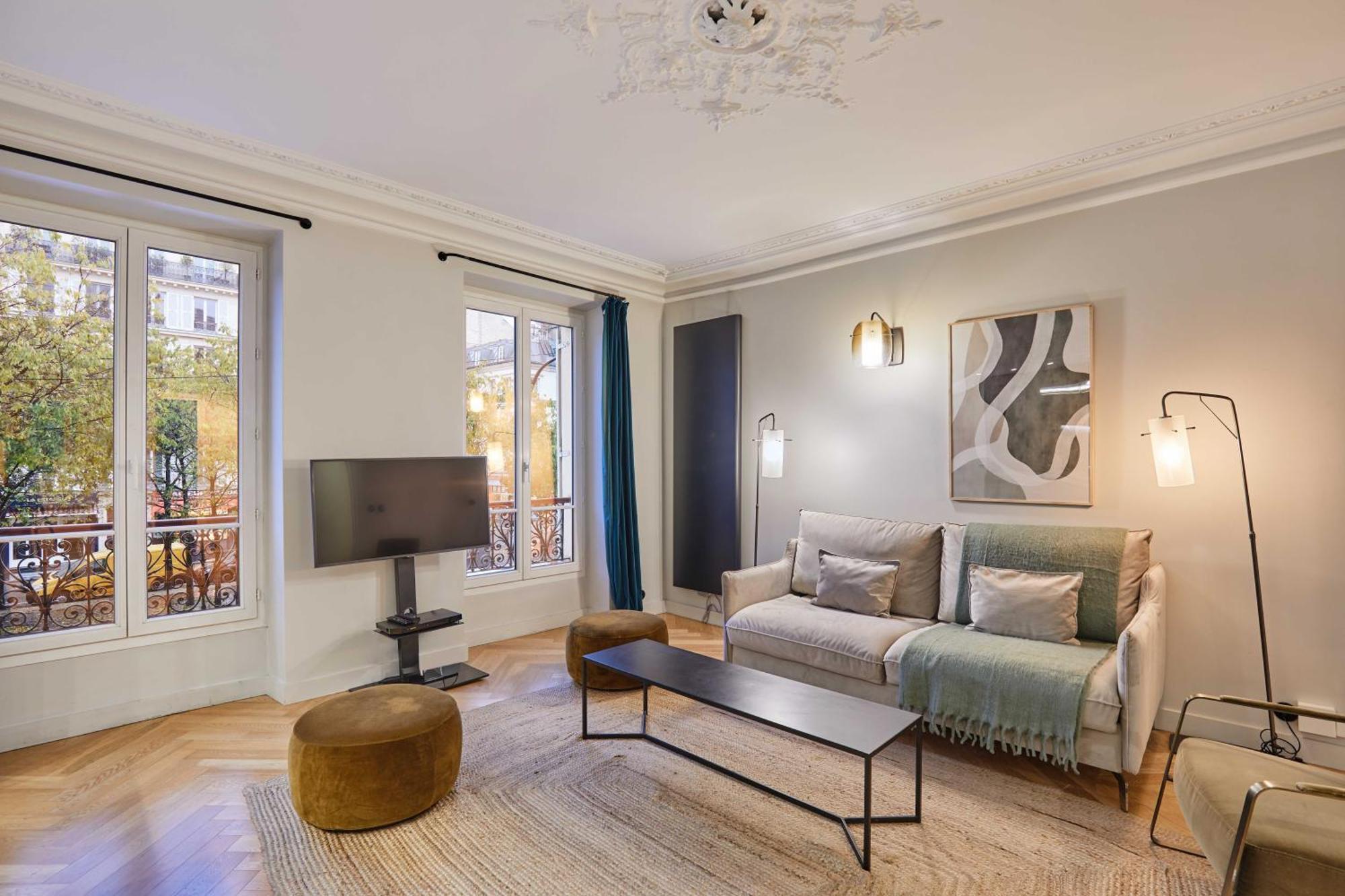 Magnificent Apartment - 3Br- 8P - Batignolles Paris Eksteriør billede